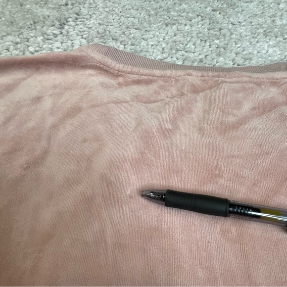 Matilda Jane Just Imagine Dip Dye Velour Sweater Top romantic soft comfy Large - Picture 5 of 9